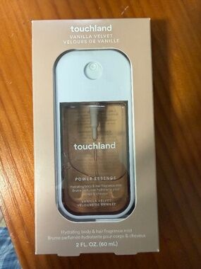 Touchland Velvet Vanilla Power Essence perfume hair and body mist - NEW